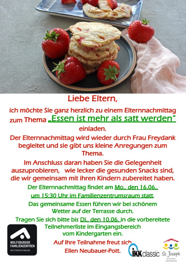 Elternnachmittag Juni 2025